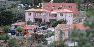 Το χωριό Βορίζια όπου έγινε το μακελειό