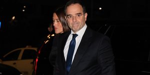 Ο Θοδωρής Κυριακού και η σύζυγός του, Δήμητρα Μπιθαρά