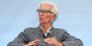 Η επικεφαλής της ΕΚΤ, Κριστίν Λαγκάρντ