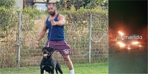 Ο Γιάννης Λάλας και το καμένο ΙΧ των δραστών