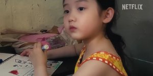 Η μικρή πρωταγωνίστρια της ταινίας «Left-Handed Girl»