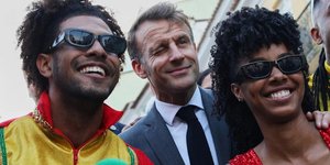 Ο Μακρόν στη Βραζιλία