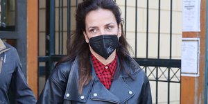 Η Δήμητρα Ματσούκα έξω από το δικαστήριο