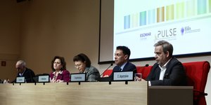 Στιγμιότυπο από την παρουσίαση της έρευνας για τον πολιτισμό που διηξήγαγε το αρμόδιο υπουργείο