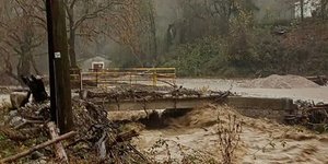 Αποκλεισμένα χωριά στην περιοχή του Ασπροποτάμου λόγω της κακοκαιρίας