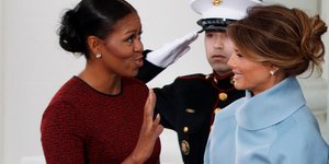 Μισέλ Ομπάμα και Μελάνια Τραμπ 