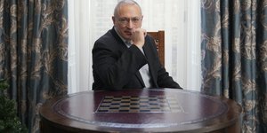 O Ρώσος πρώην μεγιστάνας του πετρελαίου, Μιχαήλ Χοντορκόφσκι 