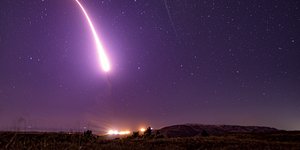 Αποτύπωση δοκιμαστικής εκτόξευσης πυραύλου Minuteman III το 2019 από τις ΗΠΑ