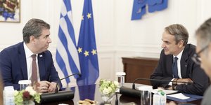 Τον αναπληρωτή ΥΠΕΞ των ΗΠΑ Μάικλ Ρήγας υποδέχθηκε ο Κυριάκος Μητσοτάκης