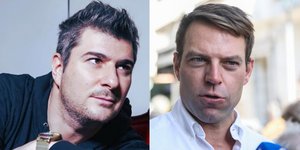 Νίκος Μωραΐτης και Στέφανος Κασσελάκης 