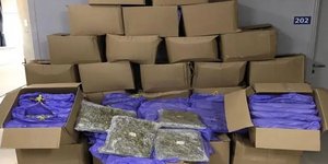Τα ναρκωτικά που εντοπίστηκαν σε επικαθήμενο στο λιμάνι Ηγουμενίτσας
