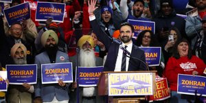 Ο Δημοκρατικός υποψήφιος δήμαρχος της Νέας Υόρκης, Ζόραν Μαμντάνι