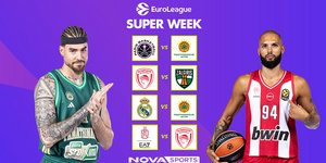 Η «Διαβολοβδομάδα» Νο4 της EuroLeague στο παρκέ του Novasports