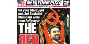 Ο Ζόχραν Μαμντάνι με σφυροδρέπανο