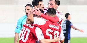 Ο Πνευμονίδης με δύο γκολ χάρισε ένα βαθμό στον Ολυμπιακό Β΄