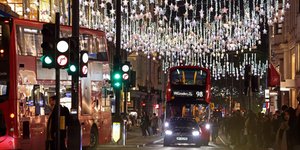 Η φωταγώγηση της Oxford Street 