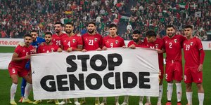  Παλαιστίνιοι οδοσφαιριστές έστειλαν μήνυμα ειρήνης από το Μπιλμπάο