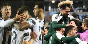 Μεγάλες νίκες για ΠΑΟΚ και Παναθηναϊκό στο Europa League