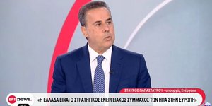 Ο υπουργός Ενέργειας Σταύρος Παπασταύρου