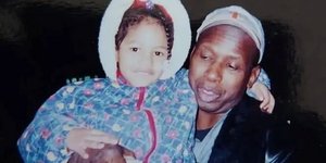 Η μικρή Κουίν Κατζίντα σε μία από τις τελευταίες φωτογραφίες με τον πατέρα της 
