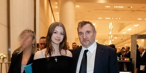 Παύλος Βαρδινογιάννης: Σπάνια εμφάνιση με την 16χρονη κόρη του, Ανδριάνα