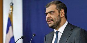 Ο κυβερνητικός εκπρόσωπος Παύλος Μαρινάκης 