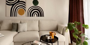 Ο γωνιακός καναπέςΦωτογραφία: Σοφία Παράσχη