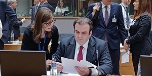 Ο Κυριάκος Πιερρακάκης στο Ecofin 