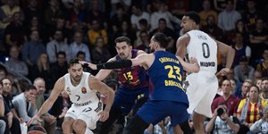 «Παρέλαση» της Ρεάλ στο «Palau Blaugrana» με 101-92 επί της Μπαρτσελόνα