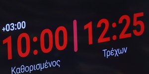 Χρόνος ομιλιών στη Βουλή