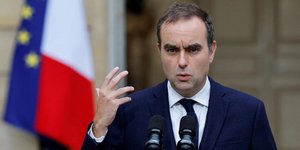 Ο πρωθυπουργός της Γαλλίας Σεμπαστιάν Λεκορνί 