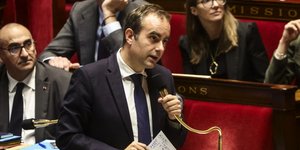 Ο Γάλλος πρωθυπουργός, Σεμπαστιάν Λεκορνί 