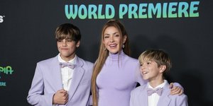 H Σακίρα με τους γιους της-Φωτογραφία: Sipa USA / ddp USA