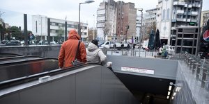 Μετρο Θεσσαλονικη σκαλες