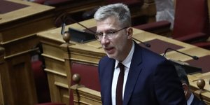 Ο υπουργός Επικρατείας Άκης Σκέρτσος