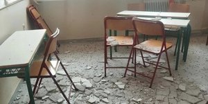 Σοβάδες έπεσαν σε σχολείο στο Πόρτο Ράφτη την ώρα του μαθήματος