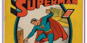 Το εξώφυλλο του σπάνιου κόμικ με τον Σούπερμαν