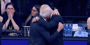 Ζέλικο Ομπράντοβιτς και Βασίλης Σπανούλης