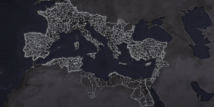 O διαδραστικός χάρτης των ρωμαϊκών δρόμων