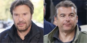 Στράτος Τζώρτζογλου (αριστερά) και Γιώργος Λιάγκας (δεξιά) 