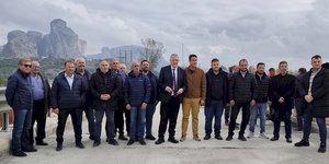 Ταχιάος: Σε εξέλιξη οι εργασίες στις πληγείσες από τον «Daniel» γέφυρες της Θεσσαλίας 