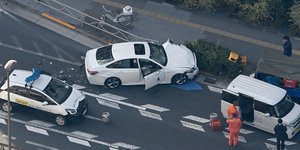 Το αυτοκίνητο που σκόρπισε πανικό στο Τόκιο