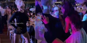 Ξέφρενος χορός για την Ιωάννα Τούνη και την κολλητή της, Στέλλα Πάσαρη