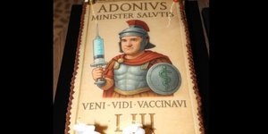 Τούρτα γενεθλίων του Άδωνι Γεωργιάδη