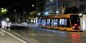 Τραμ στη λεωφόρο Αμαλίας