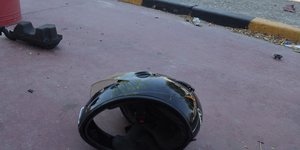 Κράνος μετά από τροχαίο