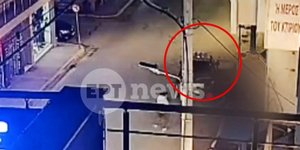 Καρέ-καρέ το τροχαίο στη Λούτσα 