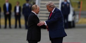 Οι πρόεδροι Ρωσίας και ΗΠΑ, Βλαντίμιρ Πούτιν και Ντόναλντ Τραμπ 