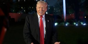 Ο Αμερικανός πρόεδρος Ντόναλντ Τραμπ 