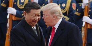 Οι πρόεδροι Κίνας και ΗΠΑ, Σι Τζινπίνγκ και Ντόναλντ Τραμπ